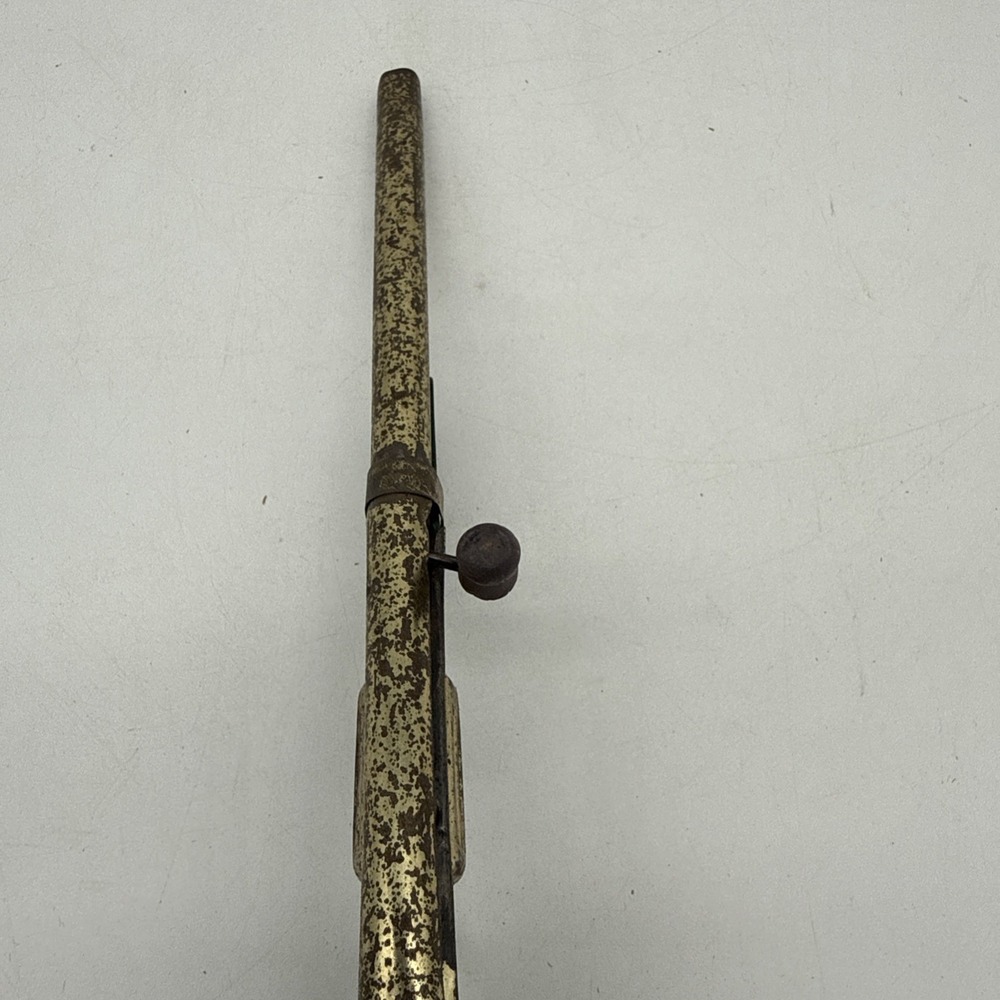 1950's japanese Wooden Tin Cork Gun For Parts Only No Returns - Picture 9 of 11